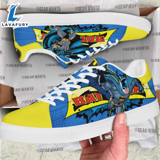 Batman Cartoon Stan Smith Shoes For Kid