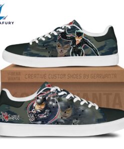 Batman Catwoman Cartoon Stan Smith Shoes For Kid