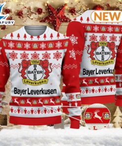 Bayer Leverkusen 3D Ugly Sweater