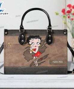 Betty Boop Leather Handbag Vintage…