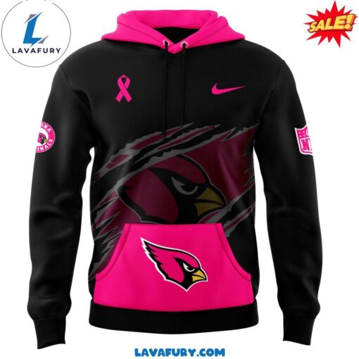 Black Arizona Cardinals 2024 Crucial Catch Club Pullover Hoodie