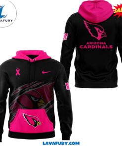 Black Arizona Cardinals 2024 Crucial Catch Club Pullover Hoodie