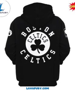 Boston Celtics Binary code 2024 Pullover Black Hoodie