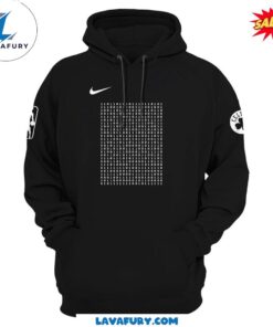 Boston Celtics Binary code 2024 Pullover Black Hoodie