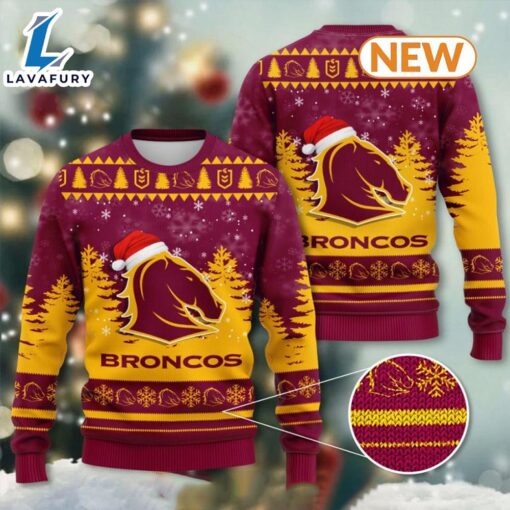 Brisbane Broncos Ugly Sweater