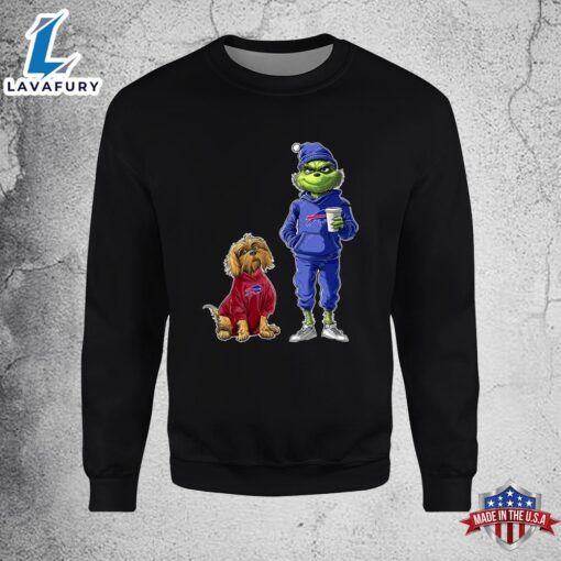 Buffalo Bills Grinch Christmas Football Sweatshirt