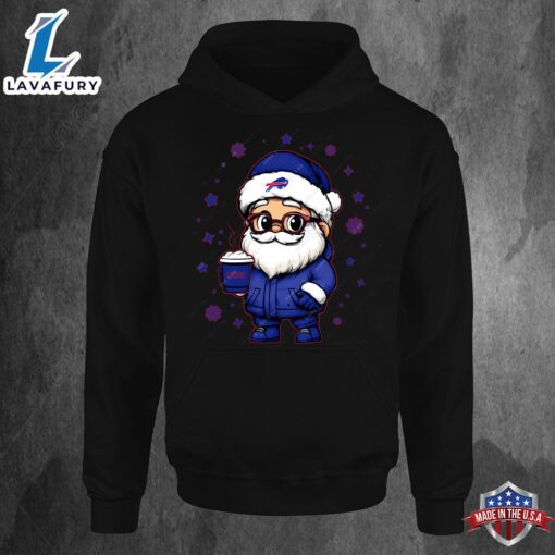 Buffalo Bills Santa Christmas Football Hoodie