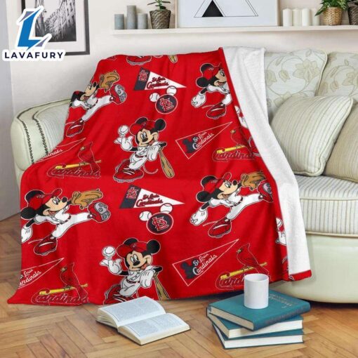 Cardinals Mickey Blanket