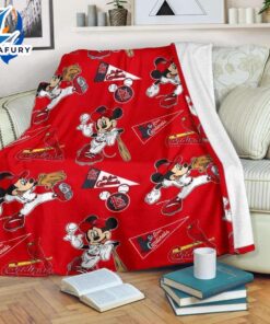 Cardinals Mickey Blanket