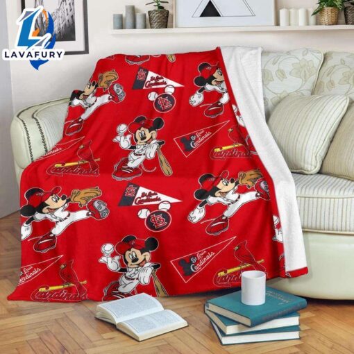 Cardinals Mickey Blanket