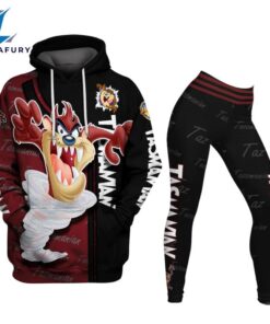 Cartoon Tasmanian Devil Hoodie And Leggings