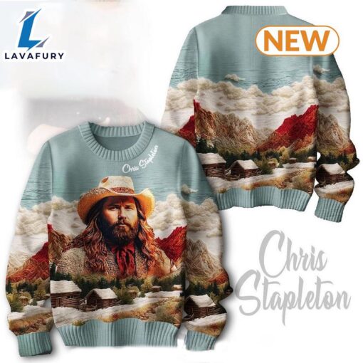 Chris Stapleton Christmas Ugly Sweater