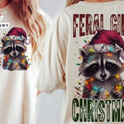 Christmas Feral girls, Funny Christmas…