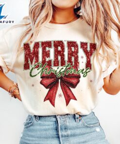 Christmas Glitter, Merry Christmas shirt