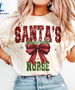 Christmas Glitter, Santa’s favorite nurse…