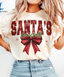 Christmas Glitter, Santa’s Favorite shirt