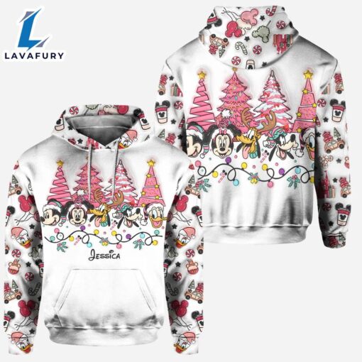 Christmas Is Coming To Mousetown – Personalized Mickey Mouse Hoodie and Leggings