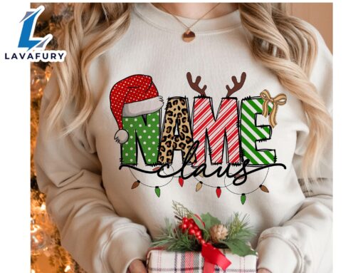 Christmas Name , Christmas, Add Your Own Name shirt