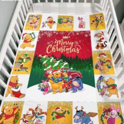 Christmas Winnie The Pooh And Friends Blanket