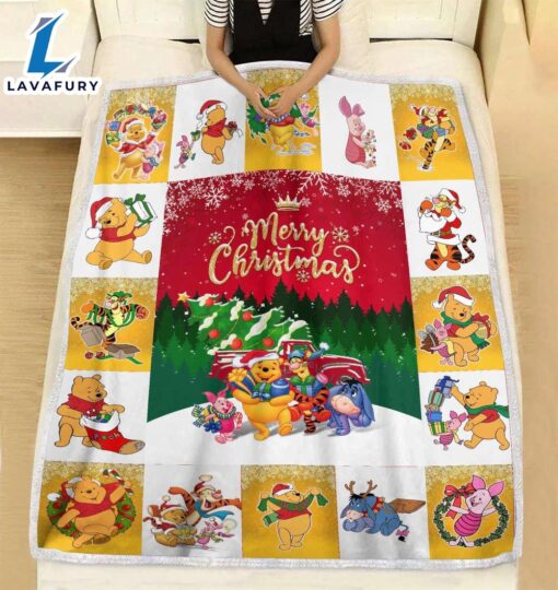 Christmas Winnie The Pooh And Friends Blanket