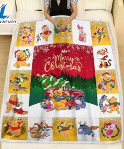 Christmas Winnie The Pooh And Friends Blanket