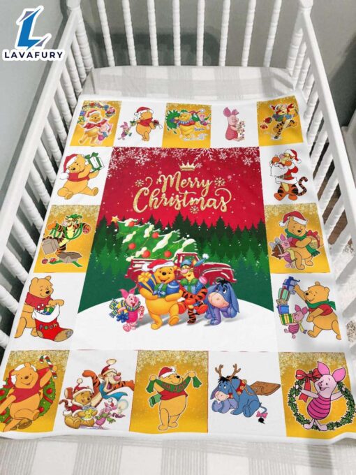 Christmas Winnie The Pooh And Friends Blanket