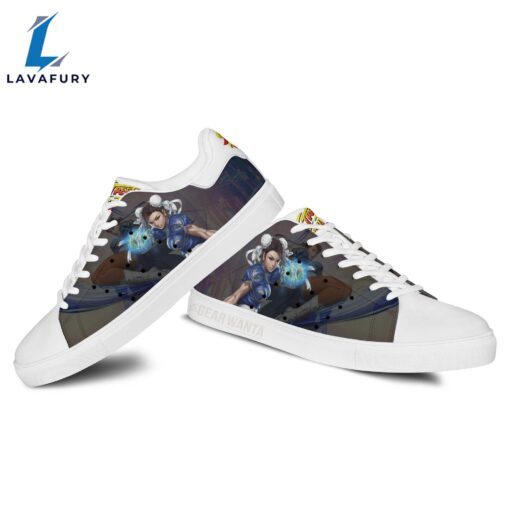 Chun-Li Cartoon Stan Smith Shoes For Kid