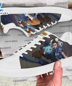 Chun-Li Cartoon Stan Smith Shoes For Kid