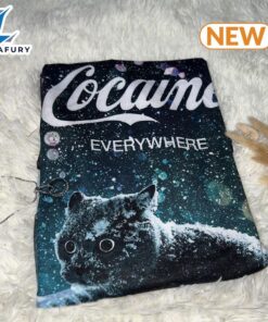 Cocaine Everywhere Cat With Snow…