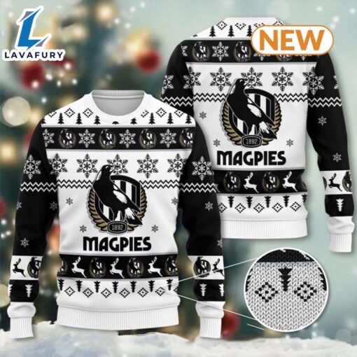 Collingwood FC Christmas Ugly Sweater