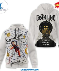 Coraline In Remastered 3D Hoodie