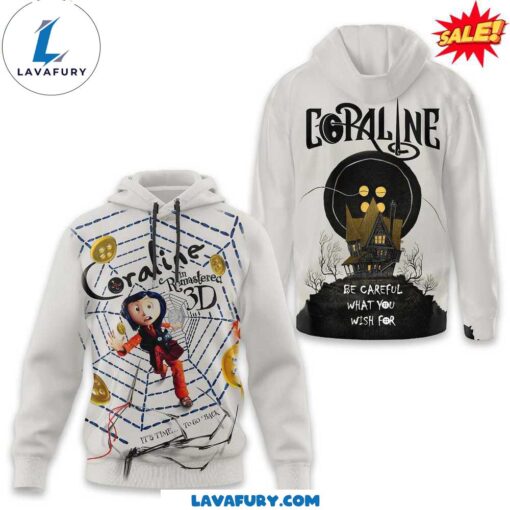 Coraline In Remastered 3D Hoodie