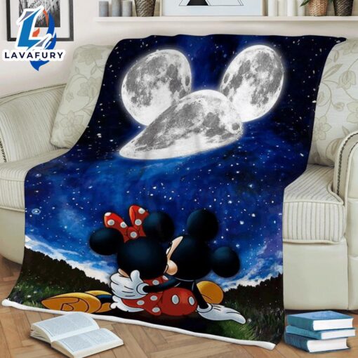 Couple Love Mickey And Minnie Disney 2098 Christmas Blanket