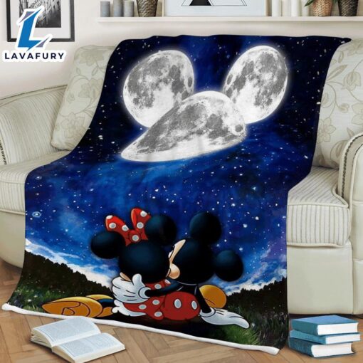 Couple Love Mickey And Minnie Disney 2098 Christmas Blanket