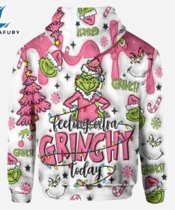 Custom Any Name Feeling Extra Grinch Today - Personalized Stole Christmas Hoodie and Leggings