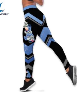 Custom Cartoon Themed Eeyore Hoodie And Leggings Set