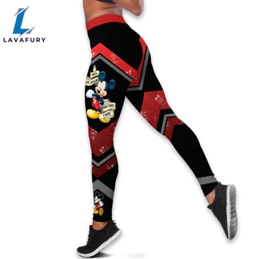 Custom Mickey Mouse Hoodie And Leggings Set