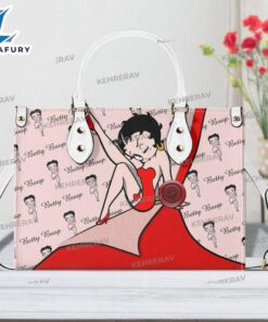 Custom Name Betty Boop Leather…