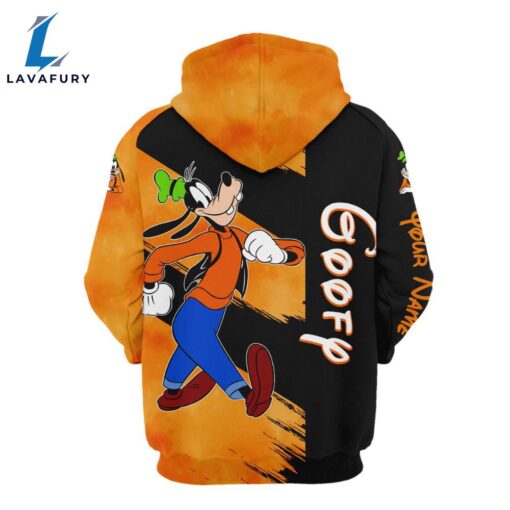 Custom Name Goofy Pattern Hoodie And Leggings Set