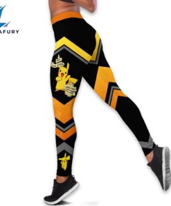 Custom Pikachu Themed Hoodie And Leggings Set