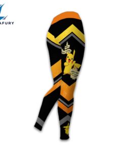 Custom Pikachu Themed Hoodie And Leggings Set