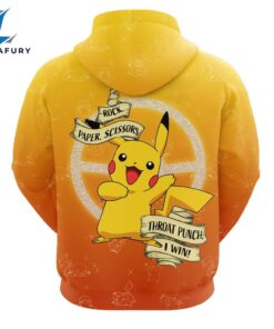 Custom Pikachu Themed Hoodie And Leggings Set