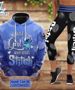 Custom Stitch Glitter Hoodie And…