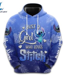 Custom Stitch Glitter Hoodie And Capris Leggings Set