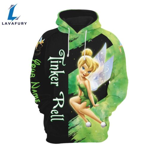 Custom Tinker Bell Hoodie And Leggings Set