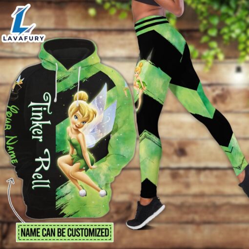 Custom Tinker Bell Hoodie And Leggings Set