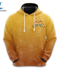 Custom Winnie The Pooh Hoodie And Leggings Set