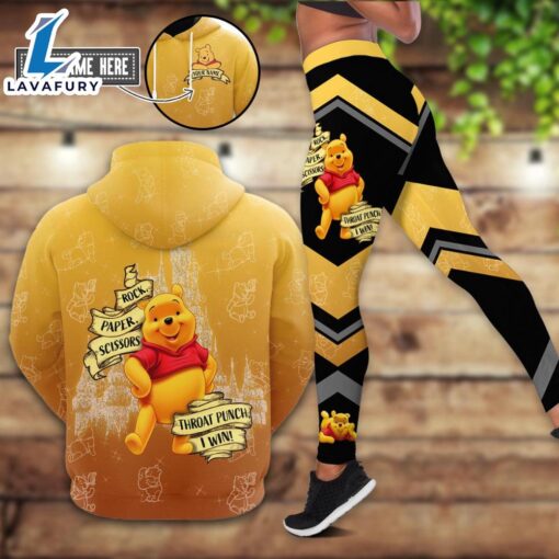 Custom Winnie The Pooh Hoodie And Leggings Set