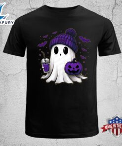 Cute Ghost Football Baltimore Christmas Football T-shirt