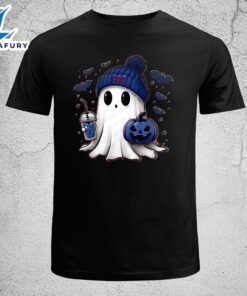 Cute Ghost Football Buffalo Christmas…